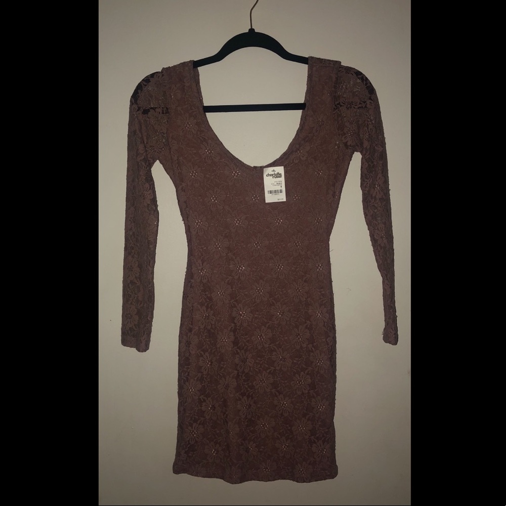 NWT LACE CHAROLETTE RUSSE DRESS